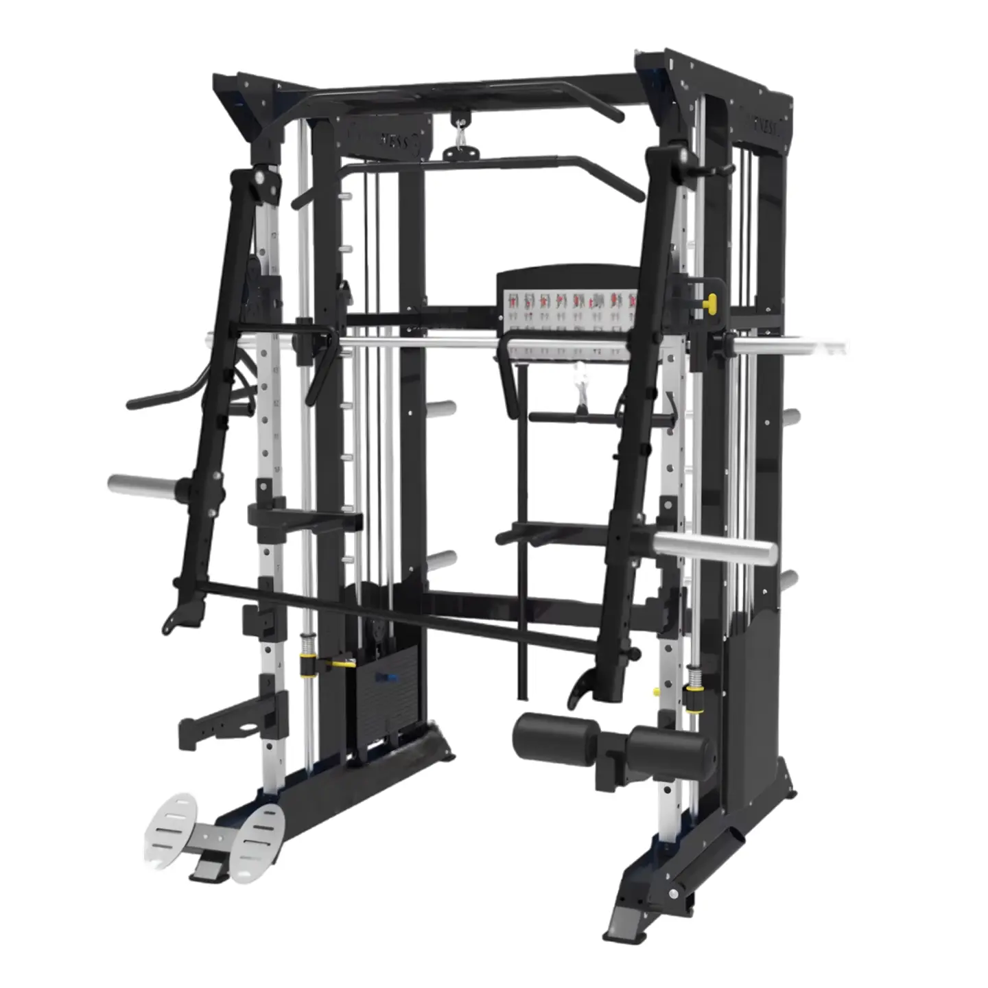 gimnasio multifuncional todo en uno titan smith machine Maquinas de ejercicios equipos para gimnasio bunker fitness cdmx