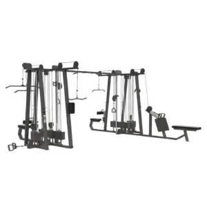 jungla de 8 estaciones de peso integrado Maquinas de ejercicios equipos para gimnasio bunker fitness cdmx